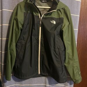 The North Face Green and Black Jacket